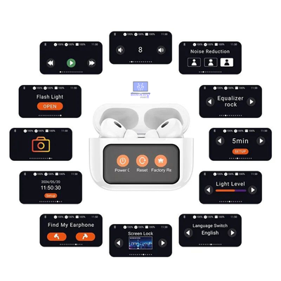Hoco EW72 ANC TWS Earbuds with HD Display - Price in Bangladesh_img_2
