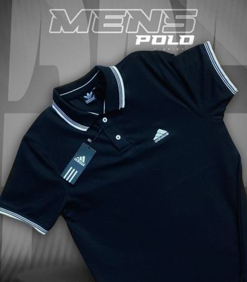 Adidas Polo Shirt- Black