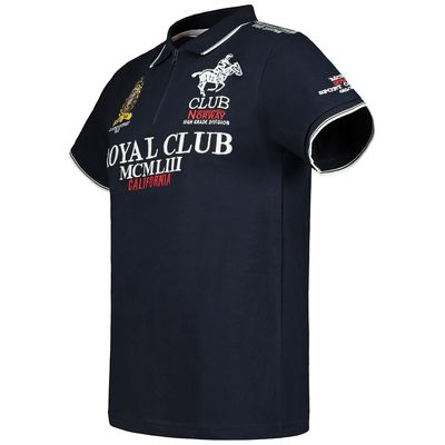 Men's Short Sleeve Polo Navy_img_1