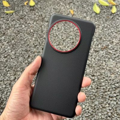 OnePlus 13R/ACE5 Borderless Leather Drop-resistant PC Ultra-thin Hard Case / cover_img_1