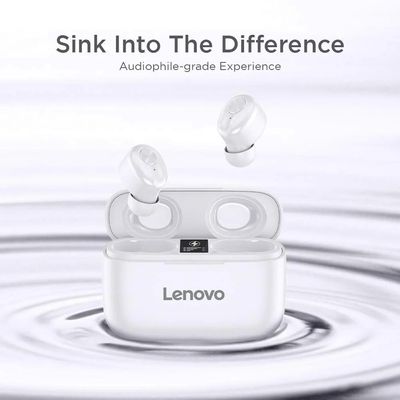 Lenovo HT18 True Wireless Stereo Earbuds – White Color_img_1