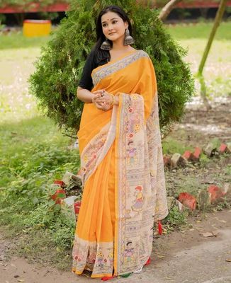সেমি সিল্ক  শাড়ি_img_2