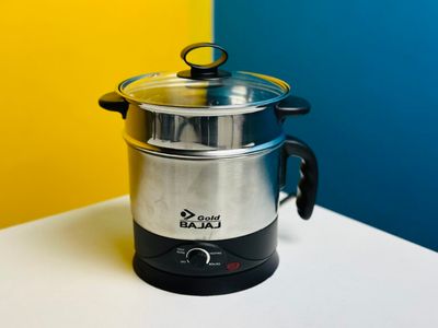 Gold Bajaj BJ-777 Electric Kitchen Kettle
