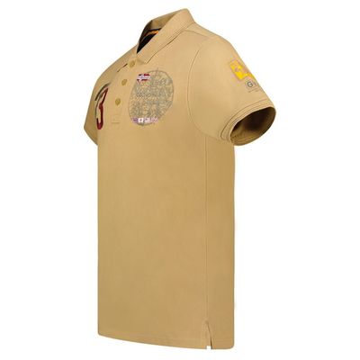 Man - Polo Short Sleeve Beige_img_2