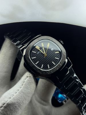 Patek Philippr Nautilus Non Chronograph black Dial Black Body AA Grade_img_0