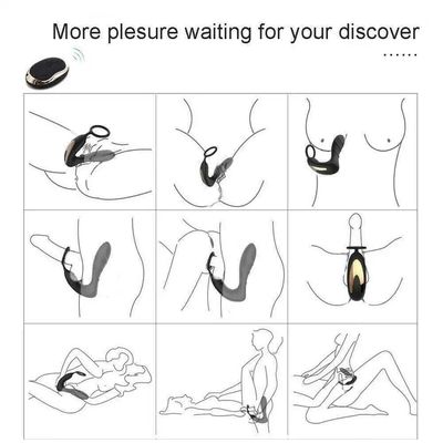 10-Speed Remote Prostate Massager – Wireless Anal Plug for Men, Silicone Butt Stimulator & Adult Toy with Powerful Vibration 18+_img_1