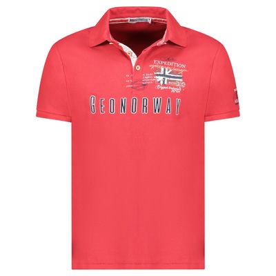 Men - Polo Short Sleeve 100% Cotton Red_img_0