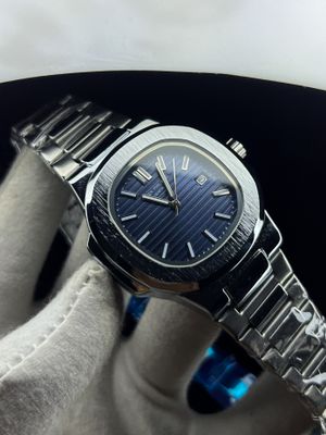 Patek Philippe Nautilus Non Chronograph Blue Dial Chain AA Grade_img_0