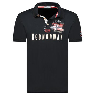 Men - Polo Short Sleeve 100% Cotton Black_img_0