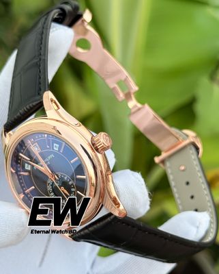 PATEK  PERPETUAL CALENDAR QUARTZ BLACK BELT RG CASE_img_1