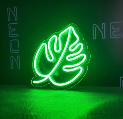 Neon Leaf By BdBitan_img_0