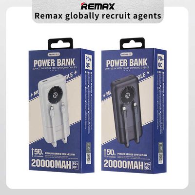 REMAX RPP-38 20W+22.5W comes with dual fast charging cable power bank 20000mAh_img_1