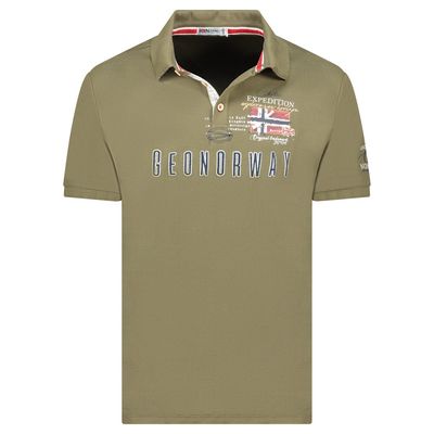 Man - Polo Short Sleeve 100% Cotton Khaki_img_0