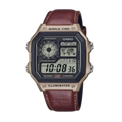 Casio Youth World Timer Digital Men's Watch- AE-1200WHL-5AV_img_0