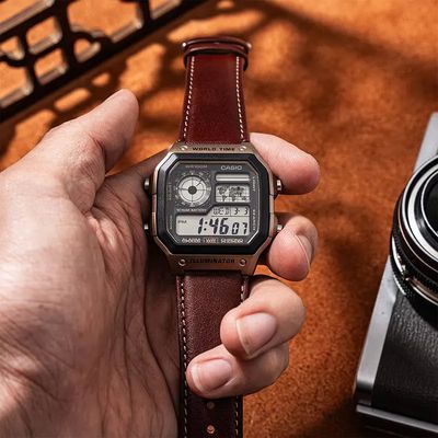 Casio Youth World Timer Digital Men's Watch- AE-1200WHL-5AV_img_4