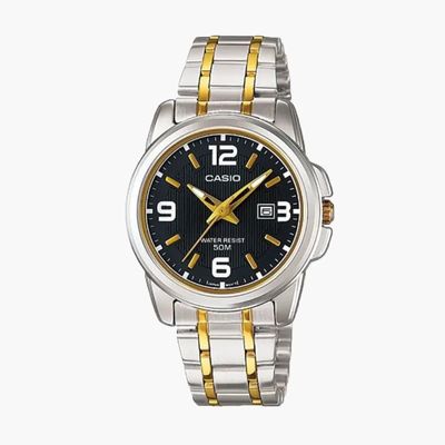 Casio Enticer Japan Two-tone Ladies Watch- LTP-1314SG-1AV_img_0