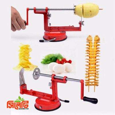 Potato Spiral Chips French Fry Cutter_img_1