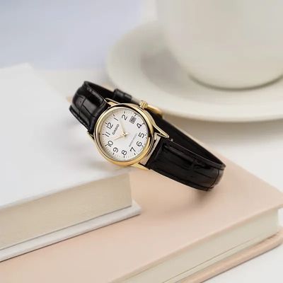 Casio White Dial Analog Ladies Watch- LTP-V002GL-7B_img_1