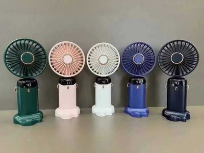 Portable Rechargeable Mini Fan - Stay Cool Anywhere, Anytime_img_1