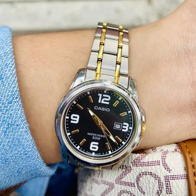 Casio Enticer Japan Two-tone Couple Watch- MTP/LTP-1314SG-1AV_img_5