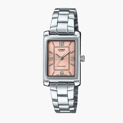 Casio Enticer Pink Dial Dress Ladies Watch- LTP-1234DD-4AV_img_0