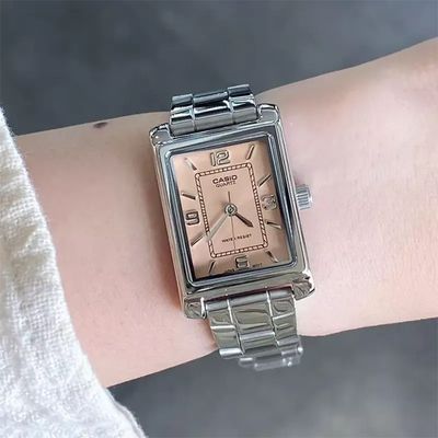 Casio Enticer Pink Dial Dress Ladies Watch- LTP-1234DD-4AV_img_3