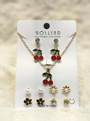 6pcs Necklaces & Earrings set_img_12