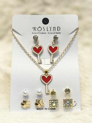 6pcs Necklaces & Earrings set_img_14