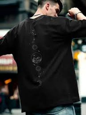 BLAK DROP SHOULDER T-SHIRT_img_0