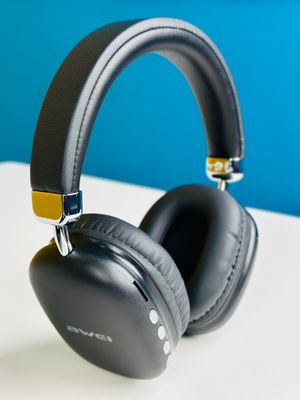 Awei AT7 Bluetooth Wireless Headphone- Black Color_img_1