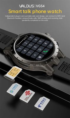 Valdus VG54 Pro 4G LTE SIM Android Smart Watch with AMOLED Display, Camera, GPS & Calling Support_img_2