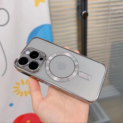 Crystal Clear Luxury Plating Soft Transparent Case_img_2