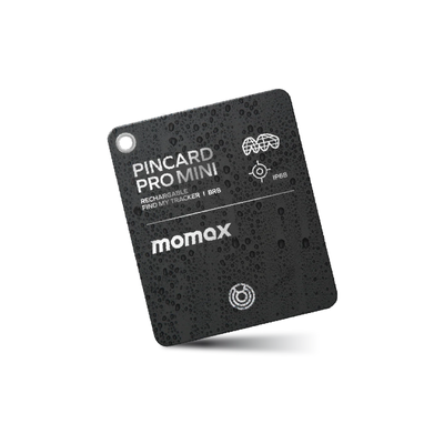 Momax BR8 PinCard Pro Mini Find My Tracker - Black_img_0