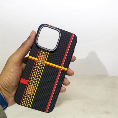 Texture Effect Mobile Phone Cover for iPhone 15 16 Pro Max_img_2