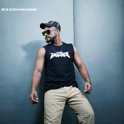 Sleeveless //TEAM KIMBO // BLACK TEE_img_0