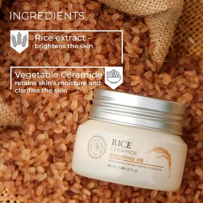 The Face Shop Rice & Ceramide Moisturizing Cream 50ml_img_1