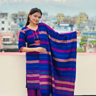 মনিপুরি থ্রিপিস।_img_1