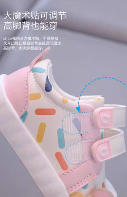 Baby Sprinkle Anti-Slip, Lightweight & Velcro Soft Sneakers (3 to 26 months)_img_4