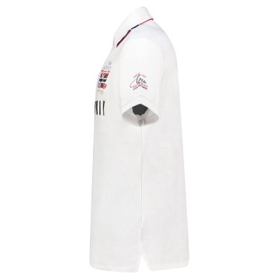 Men - Polo Short Sleeve 100% Cotton White_img_3