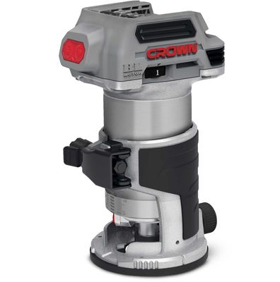 CROWN Professional Cordless Router, 20V, 4.0Ah, 8mm, ( Battery & Charger Not Included ); CT26010HX_img_0