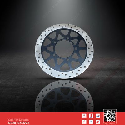 Break Disk Plate (Front-Black) for Suzuki Gixxer , Gixxer SF (Old & New) bike._img_0