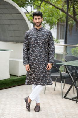 All Over Printer Comfortable Panjabi_img_0