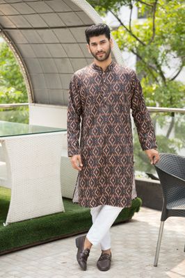 All Over Printer Comfortable Panjabi_img_3