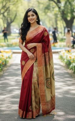 Premium Dhupiyan silk Sharee_img_4