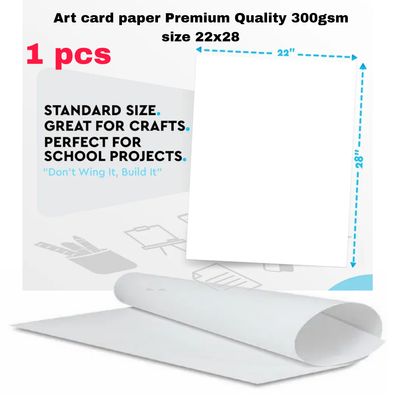 Art Card Paper Premium Quality 300gsm 1 pcs or 10 pcs_img_1
