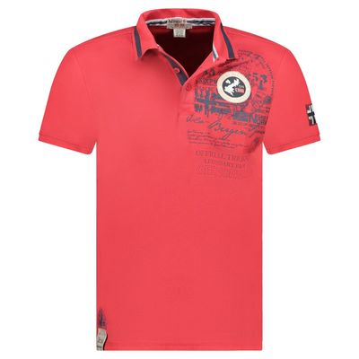 Men - Polo Short Sleeve 100% Cotton Red_img_0
