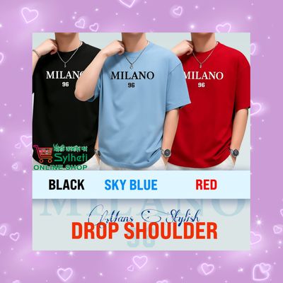 3 Pcs Combo Men's Stylish Drop Shoulder- Milano_img_0