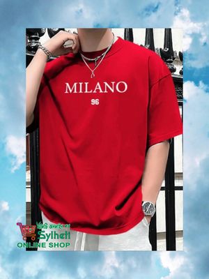 Men's Stylish Drop Shoulder- Milano Red_img_0