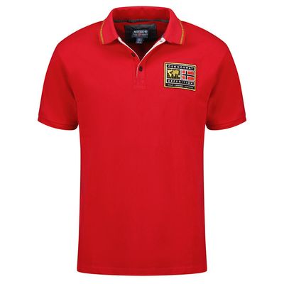 Men - Polo Short Sleeve 100% Cotton Red_img_0