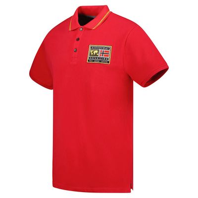 Men - Polo Short Sleeve 100% Cotton Red_img_2